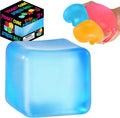 Squishy Cube for Kids & Adults, Ice Cube Squishy Slow Rising Squishy Fidget Toys, Squeeze Toys for Stress Relief, Classroom Prizes Party Favors Birthday Gifts(Blue)