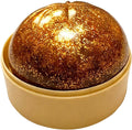 Giant Dumpling Soft Squeeze Buddy, Large Colourful Dumpling Stress Relief Sensory Ball, Fast Rebound Anxiety Relief Decompression Dough for Adults,Gold