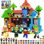 Unleash Imagination with 20 Pcs Magnetic Action Figures Playset - Creative Building Block City Toys for Kids 6+ with 360° Rotating Arms and Legs, Perfect Birthday Gift for Boys and Girls