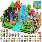 Unleash Imagination with 20 Pcs Magnetic Action Figures Playset - Creative Building Block City Toys for Kids 6+ with 360° Rotating Arms and Legs, Perfect Birthday Gift for Boys and Girls