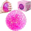 Premium Diamond Stress Ball, Odor-Free Slow Rise Cool Sensory Squishy Nice Squeeze Fidget Cute Toy - Easy to Clean - Durable - Gift-Ready - Children Safety Certificate & ASTM Certified 3+
