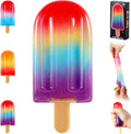 Popsicle Squishy Sugar Ice Cream Squishies Squeeze Toys | Slow Rising Texture,Leakproof Structure, Soft Tactile Feel for Kids Teens Adults Travel,Office Study & Summer Classroom Prize