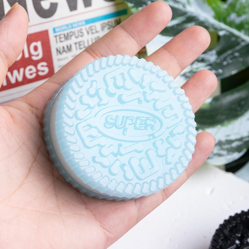 Biscuit Taba Squishy 4Pcs,Slow Rising Soft Squeeze Balls for Adults