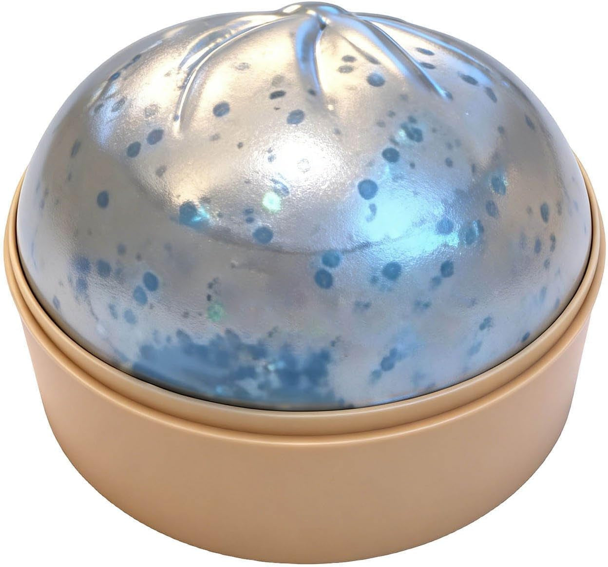 Giant Dumpling Soft Squeeze Buddy, Large Colourful Dumpling Stress Relief Sensory Ball, Fast Rebound Anxiety Relief Decompression Dough for Adults,Gold