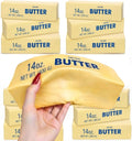 10In Giant Butter Squishy,Large Slow Rising Squishys,Big Squishy Butter Stress Relief Squeeze Toy, Large Butter Stick Stress Relief Slow Rising Fun for Anxiety Relief Party Favors(Larges)
